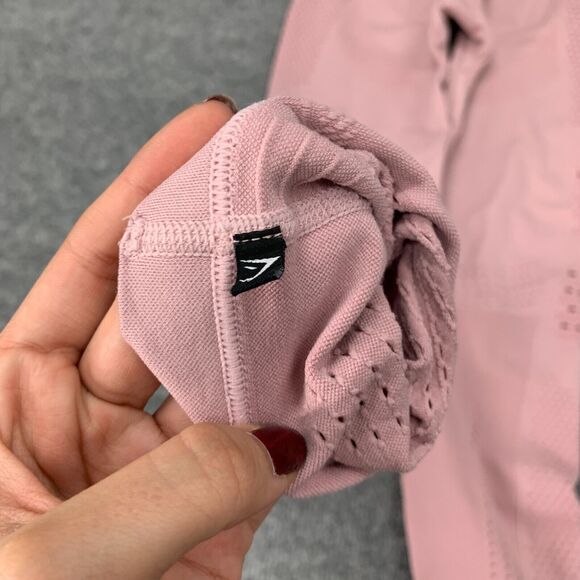 Gymshark Legging Womens S Small Vented Mid Rise Seamless Pull On High Waisted - Picture 9 of 13